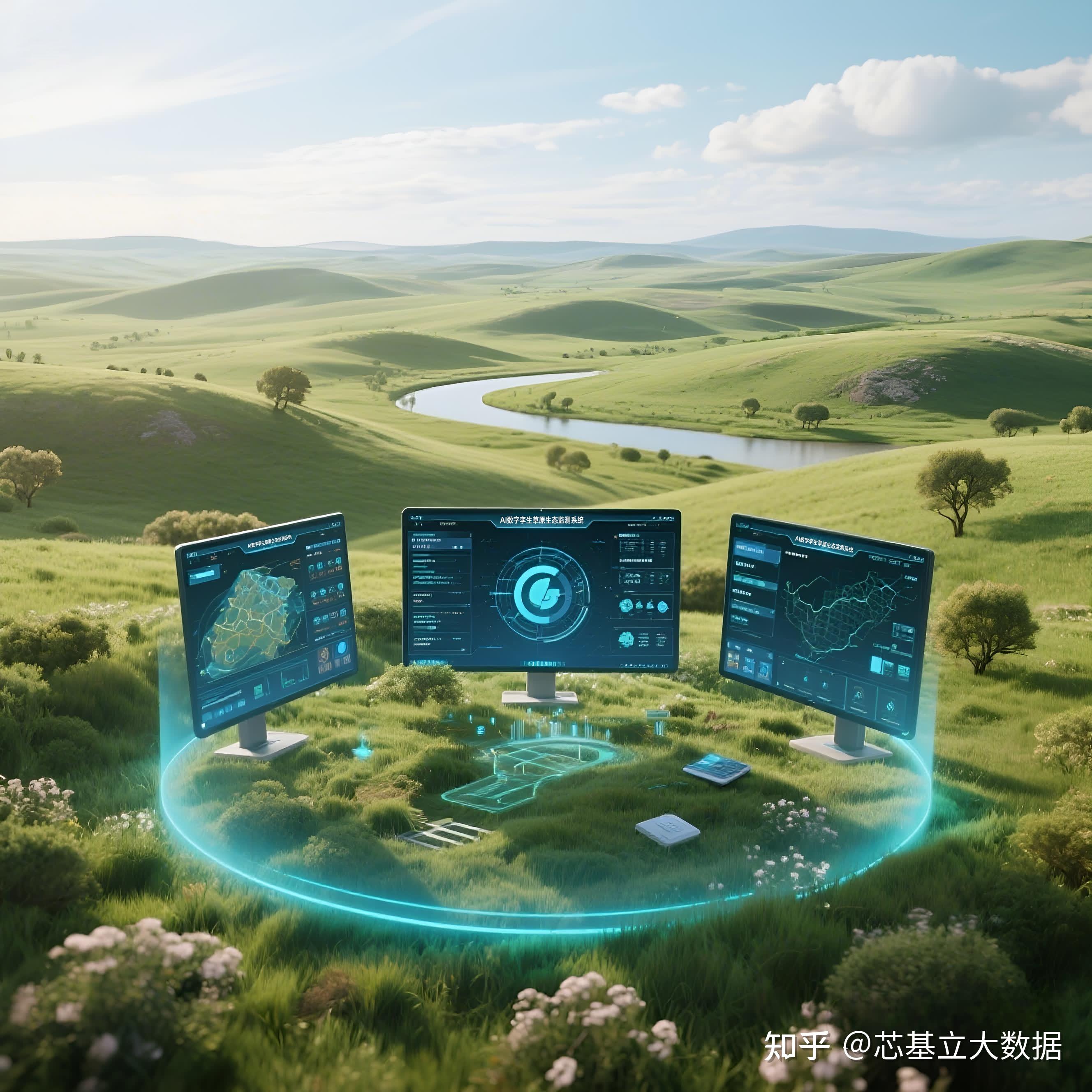 推动绿色未来,锡林郭勒盟芯基立大数据科技全力研发ai数字孪